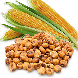 Roasted Corn Kernels with salt